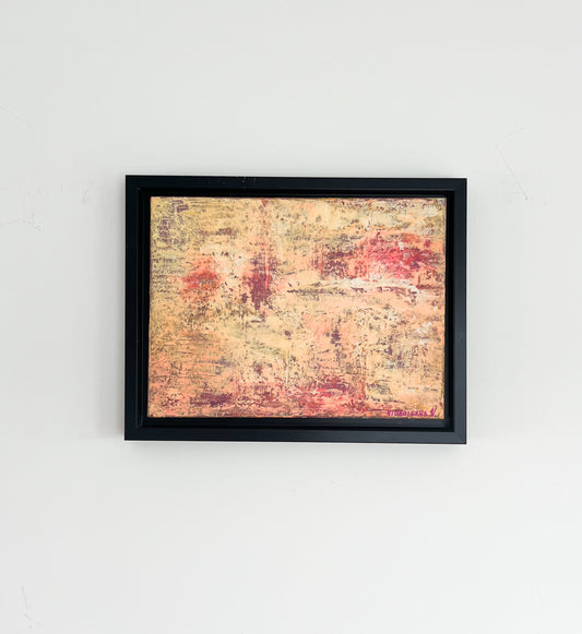 Éclats de rose (coton/chassis 30*40) 2022 (sold)