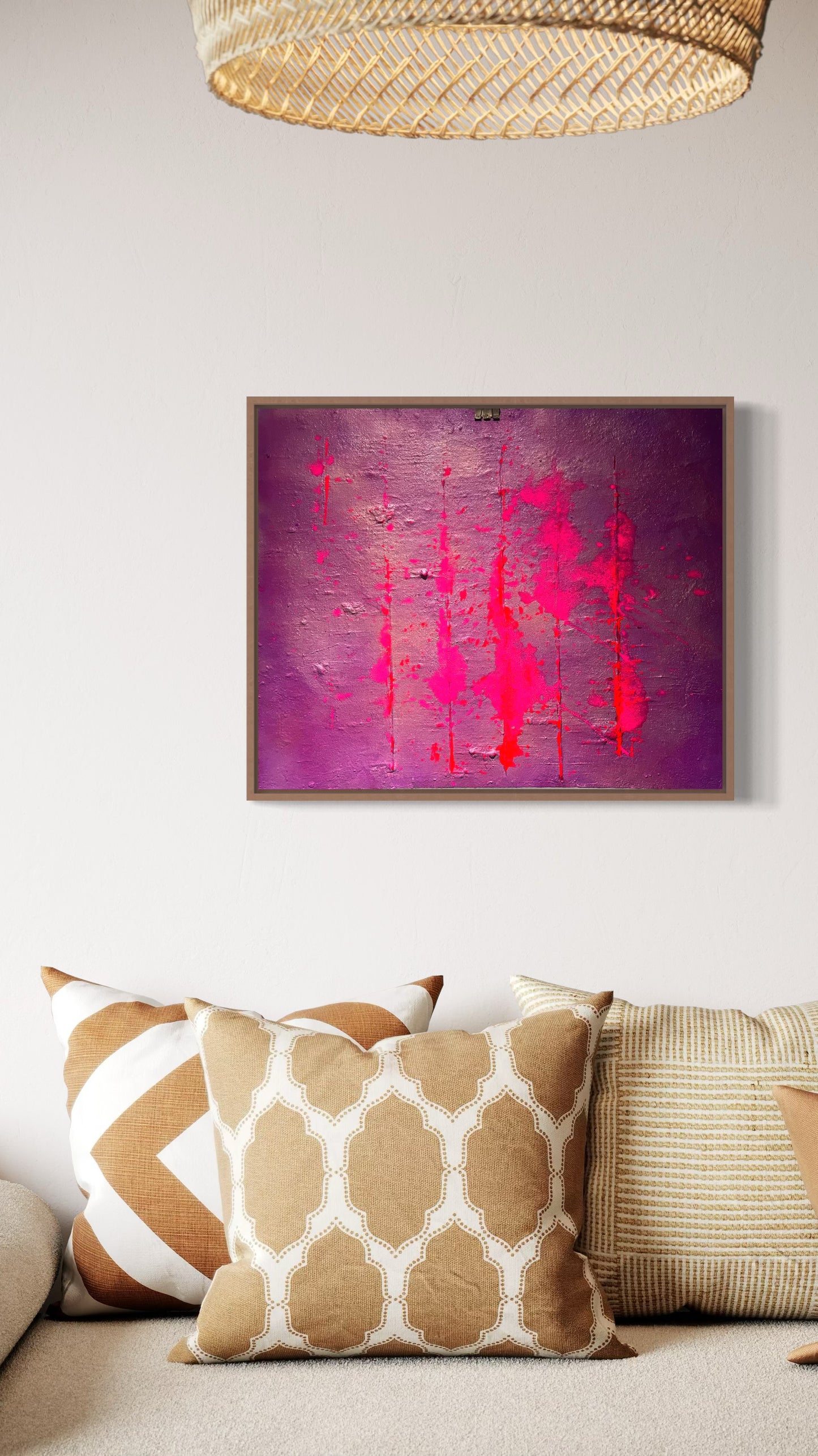 On a qu’une vie (toile carton 50*60) 2024 (sold)