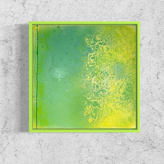 Ode des âmes jaunes (coton/chassis 29*29) 2024