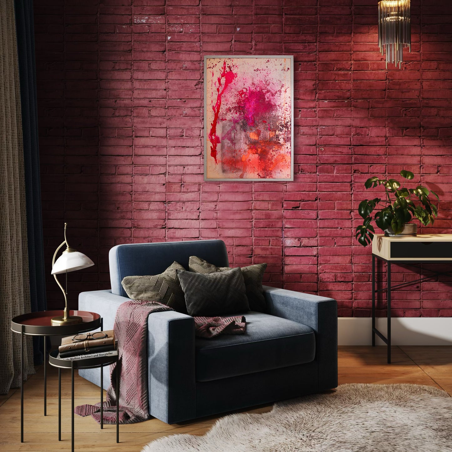 Ancrage (coton/cartonnée 70*50cm) 2025