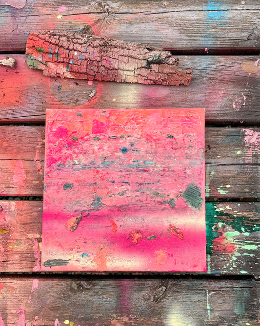 Bubble (coton/chassis 29*29) 2024