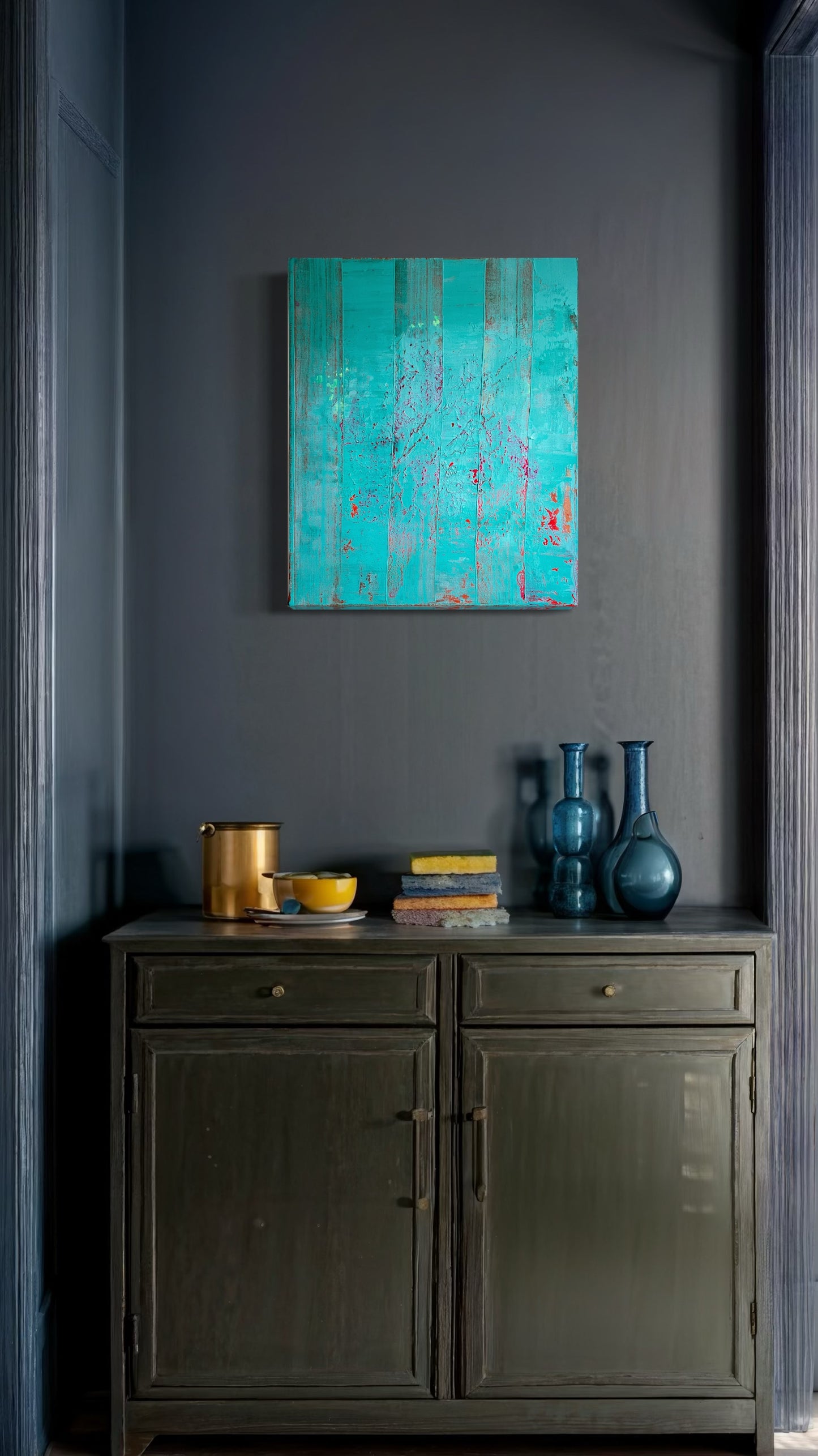 Douce liberté (lin/chassis 60*50) 2024