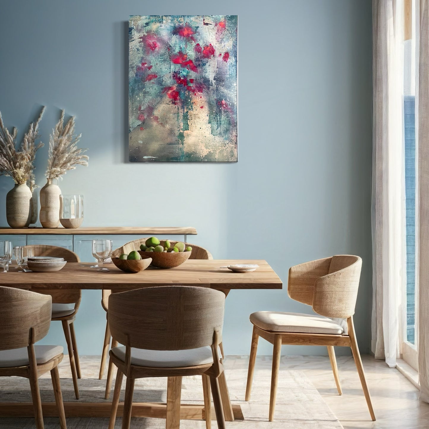 Garden (coton/chassis 80*60) 2022