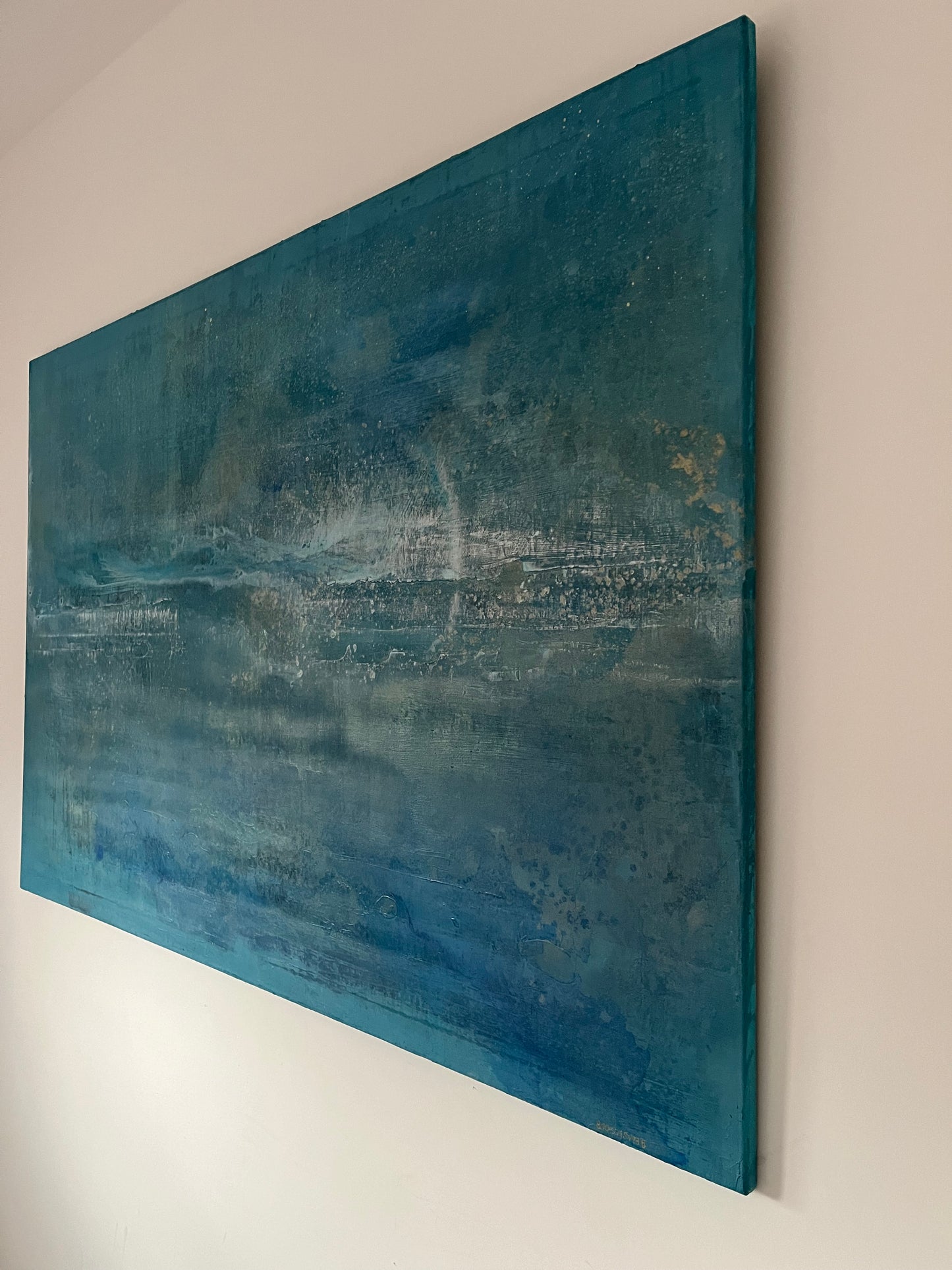 Like blue (coton/chassis 100*150) 2023 (sold)