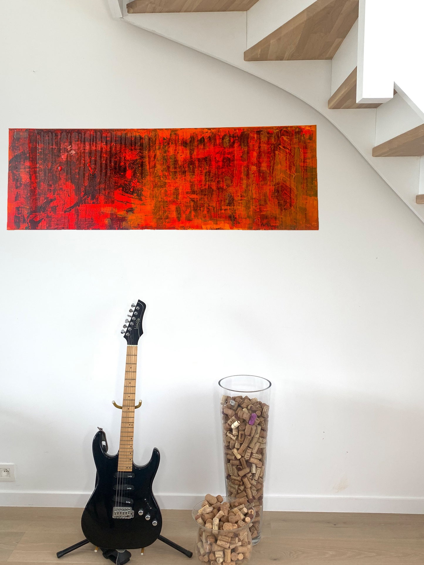 Volcano (coton/chassis 100*40) 2021 (sold)