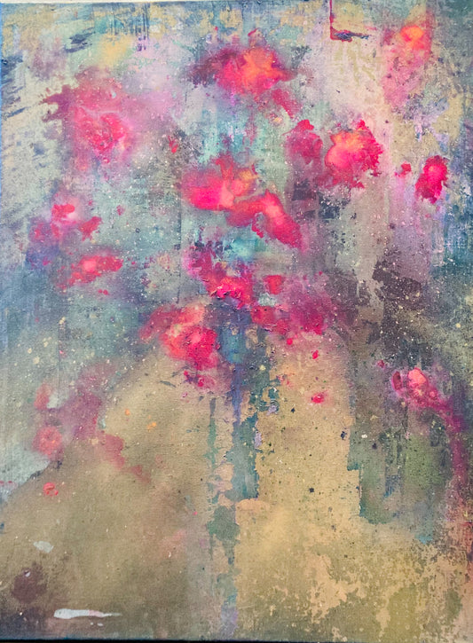 Garden (coton/chassis 80*60) 2022