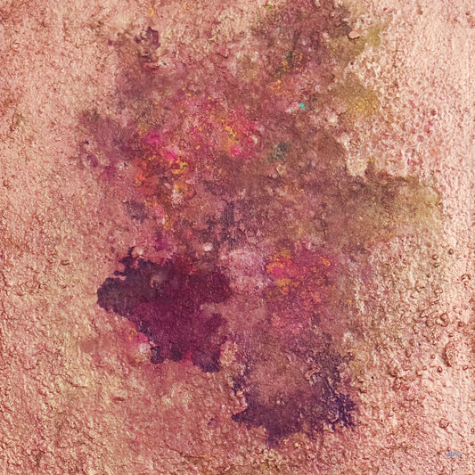 À fleur de peau (coton/carton 70*60 encadrée)