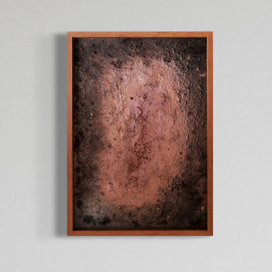 Naissance – Toile cartonnée 70×60 cm | Technique mixte texturée |