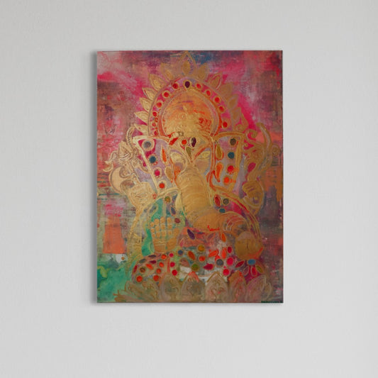 Ganesh (coton/chassis 80*60) 2023