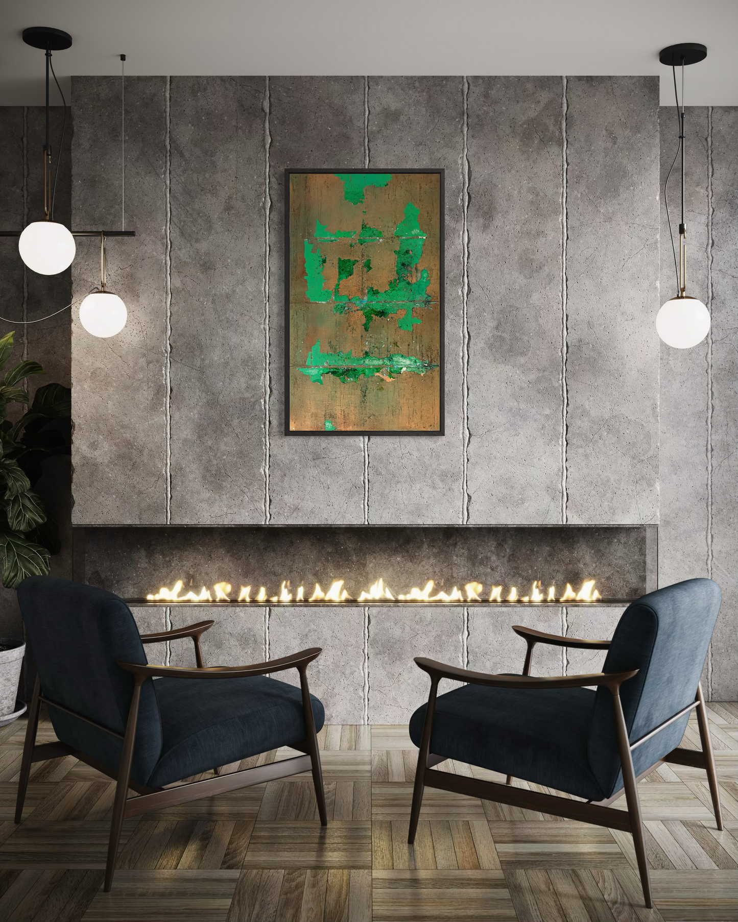 Nouveau monde (coton/chassis 70*120)